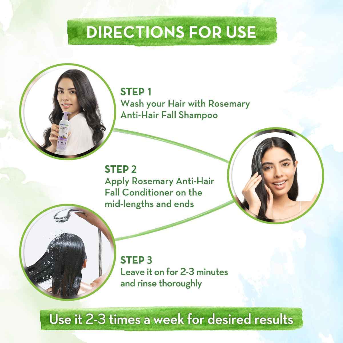 Mamaearth Rosemary Anti Hair Fall Conditioner with Rosemary & Methi Dana for Reducing Hair Loss & Breakage | Up to 94% Stronger Hair* | Up to 93% Less Hair Fall* | For Men & Women | 250 ml - Image 7